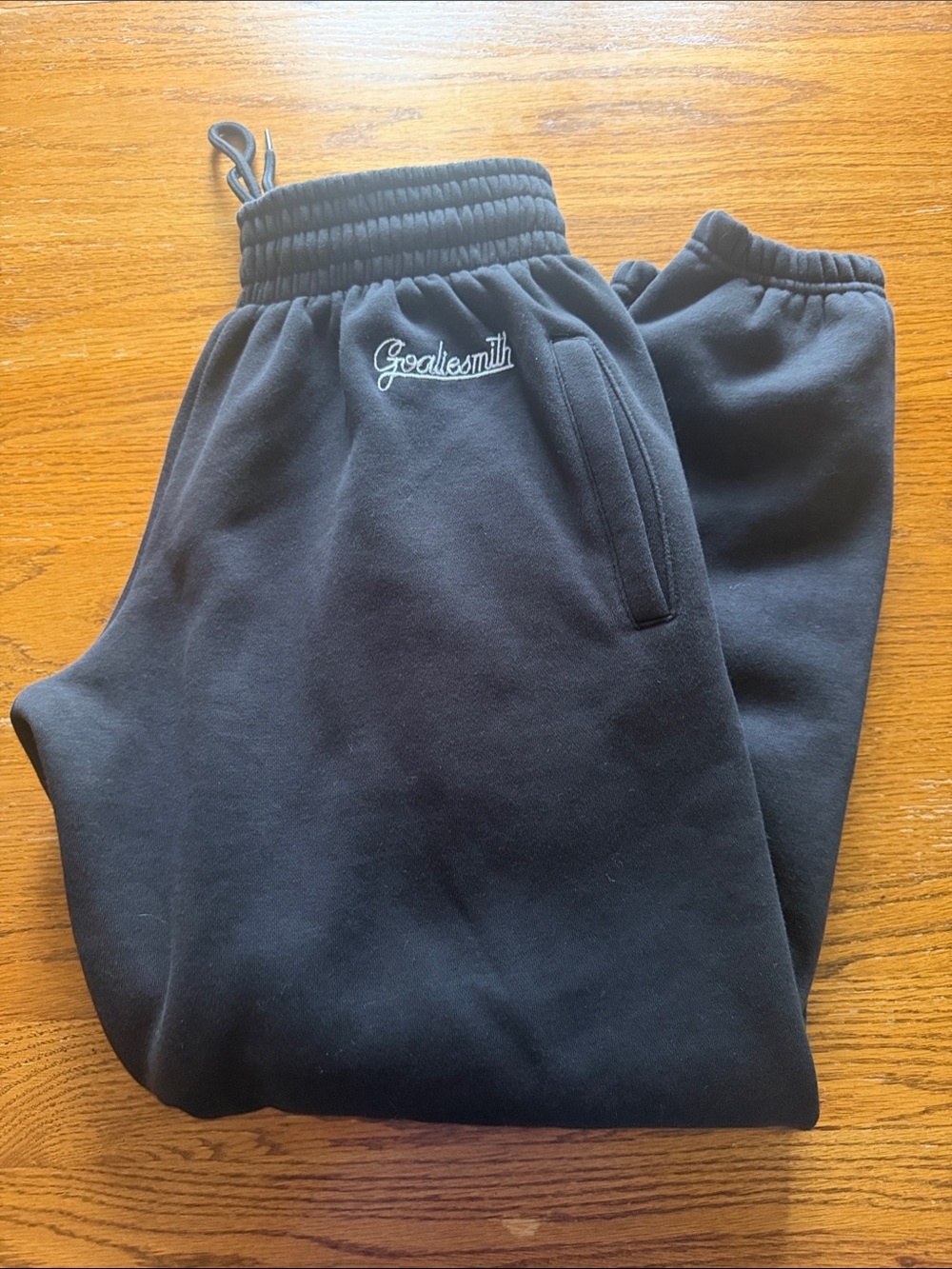 Kids Black Jogger Sweatpants - Cozy Fleece